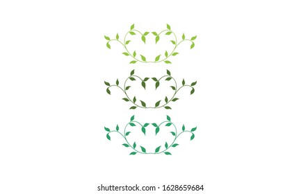 Green Leaf Logo Design Idea
