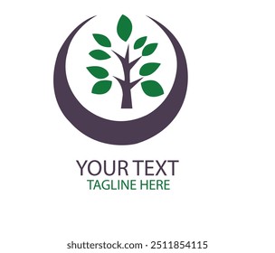 Green Leaf logo design And image