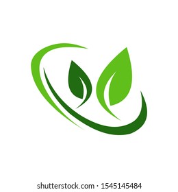 green leaf logo design inspiration
