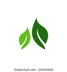 green leaf logo design inspiration
