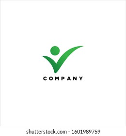 green leaf logo design inspiration