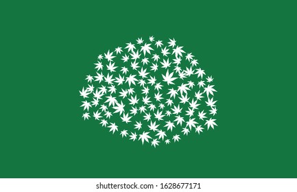 Green Leaf Logo Design Inspirations
