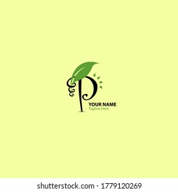 Grünes Blatt Logo Design, das sehr attraktiv und attraktiv für, Fitness, Spa, Boutique, feminine Pflege, Yoga, Salon, Stiftung