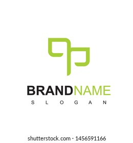Green Leaf Logo Design Vector