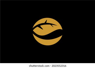 Green leaf logo design vector. Letter E illustration symbol. Leaves natural vector icon.