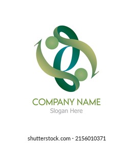 green leaf logo for ecology