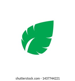 Green Leaf Logo Ecology Nature element vector icon