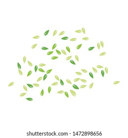 Green leaf logo ecology nature element vector icon