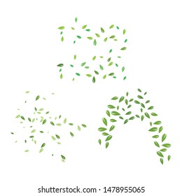 Green leaf logo ecology nature element vector icon