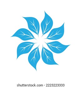 Logo de la hoja verde ecología naturaleza elemento vector icono