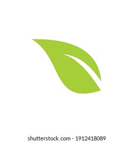 Green Leaf Logo Icon Design  Vector