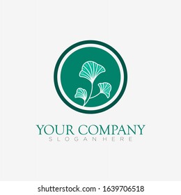 Green Leaf Logo Template for your company