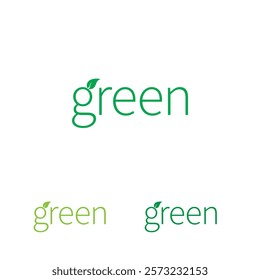 Green Leaf Logo for Your Business