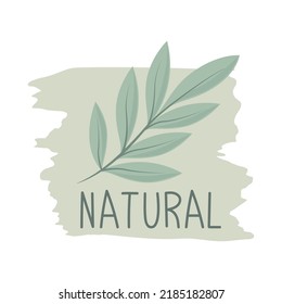 green leaf nature isolated icon