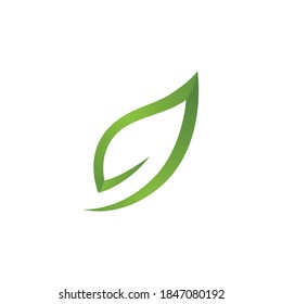 Green Leaf , Nature Logo design vector template