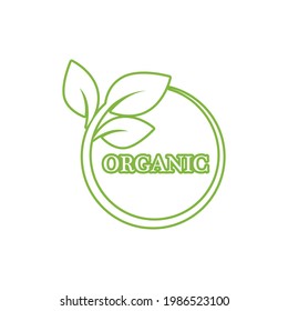 Green leaf nature logo ecology vector