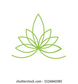 Green leaf nature logo icon vector design. Garden, Plant, nature and ecology vector logo. Ecology Happy life Logotype concept icon  vector Design eps 10
