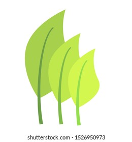 green leaf nature logo icon . Nature logo. Floral logo. Garden, Plant, nature and ecology vector logo. Ecology Happy life Logotype concept icon
