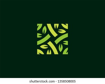 Green Leaf Nature Logo with a modern look are very easily placed in various kinds of Icons, Vectors, Favicons, Logo.