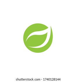 Abstract Leaf Trandy Vector Logo Design Stock Vector (Royalty Free ...