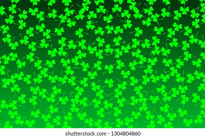 green leaf on a green background
