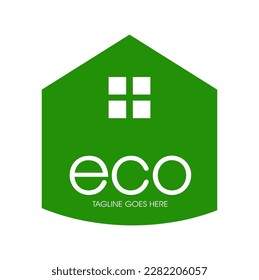 logotipo ecológico de vectores ecológicos de hoja verde