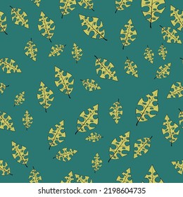 Green leaf pattern texture abstract background. Green tropical leaves.