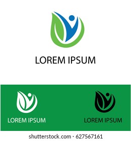 green leaf people therapy logo