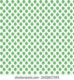 Green leaf seamless pattern. For fabrics, background , wall paper, wrapping, poster or banner