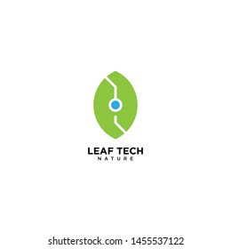 Green Leaf Technology Logo Design
