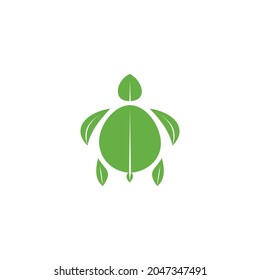 Green Leaf Turtle Logo Inspiration Stock Vector (Royalty Free ...