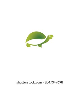 Green Leaf Turtle Logo Inspiration