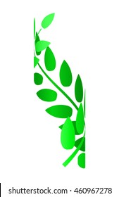 green leaf twist