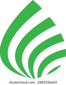 Hoja verde . Es usar un fondo.