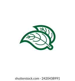 green leaf vector element nature