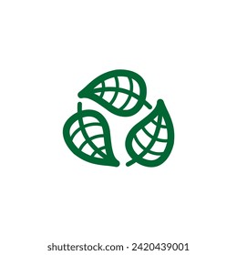 green leaf vector element nature