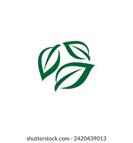 green leaf vector element nature