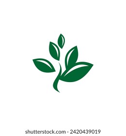 green leaf vector element nature