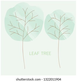green leaf vector icon.