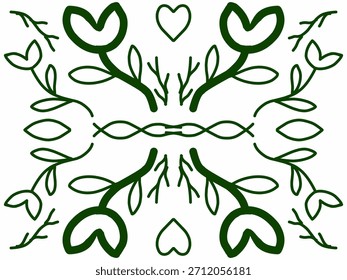 Icono de Vector de hoja verde. Elementos de Naturaleza, hojas verdes y ecología.
