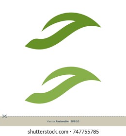 Green Leaf Vector Logo Template Illustration Design. Vector EPS 10.