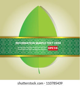Green leaf,Vector