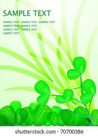 green leafy background