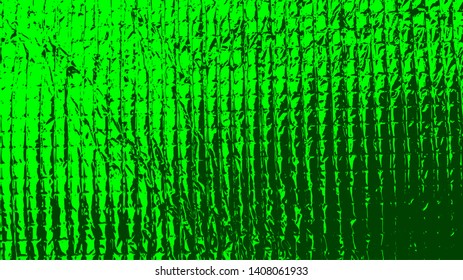 The green leather wall texture background. ( vector )