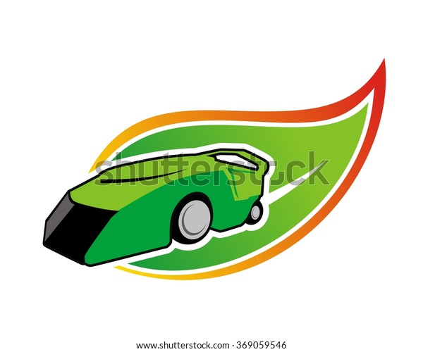 green leave vehicle car\
image vector