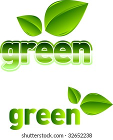 Green leaves