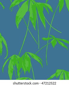 Green leaves