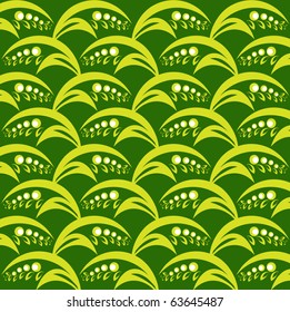 green leaves