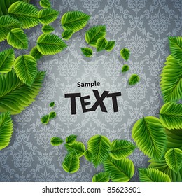 Green leaves