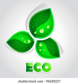 Green leaves